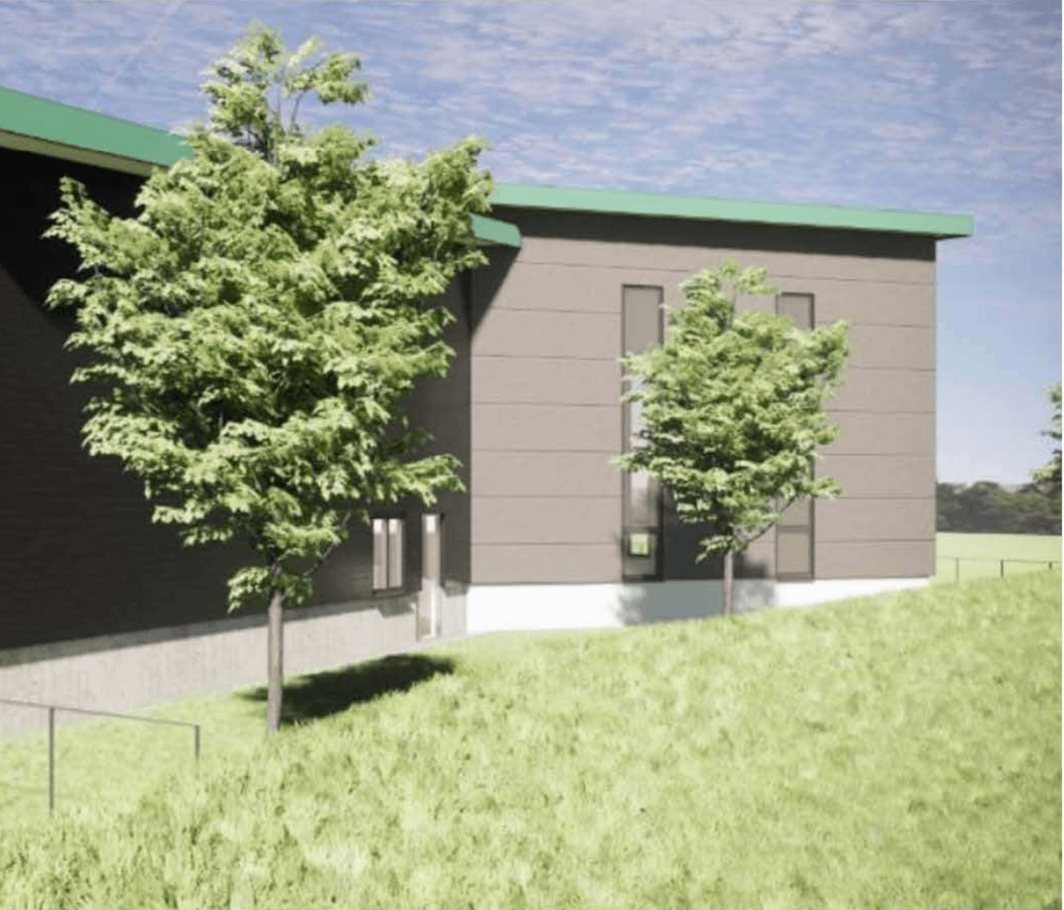 Visualisierung Neubau Produktionsstandort Firma Becker, Nussloch
