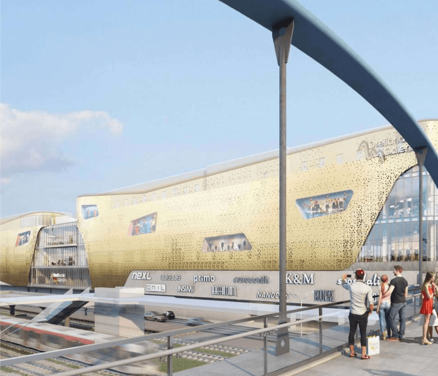 Einkaufszentrum Dreiländergalerie Weil am Rhein – Innenperspektive